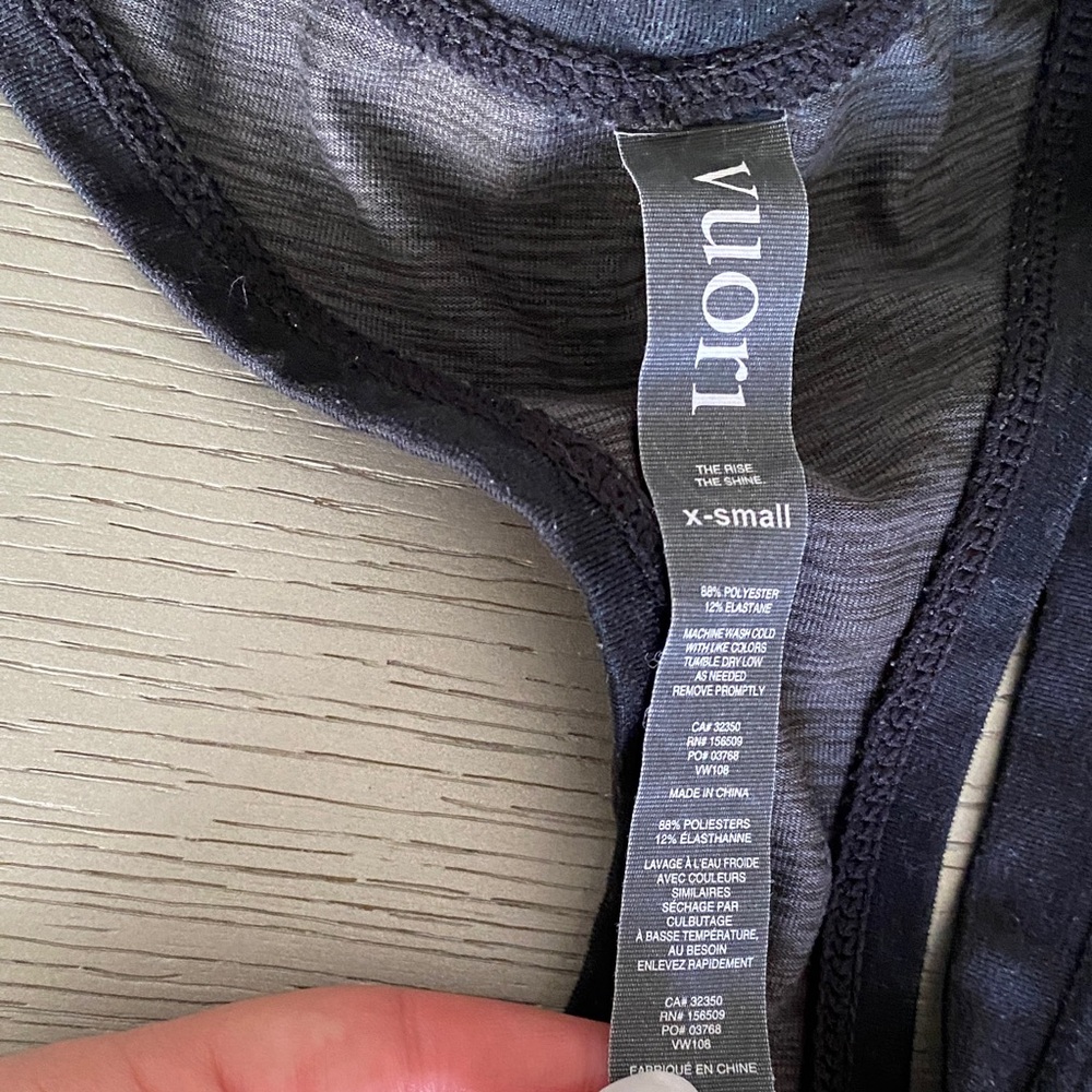 Vuori Black Camo Tank Top - Picture 2 of 4